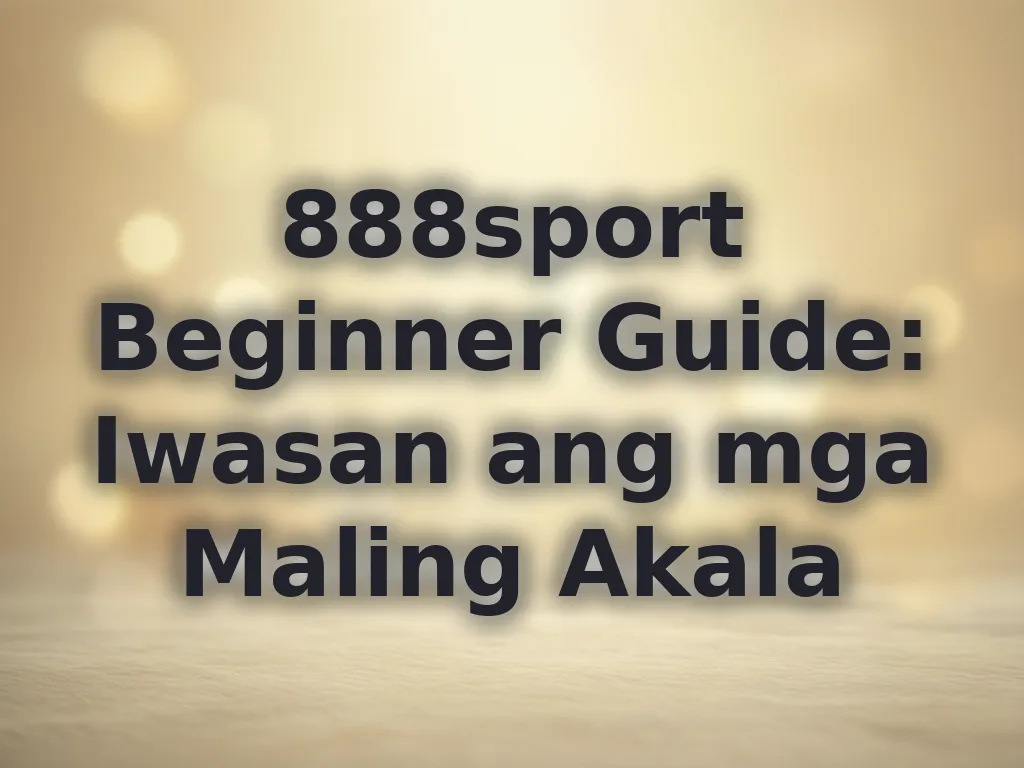 Gabay para sa mga beginner