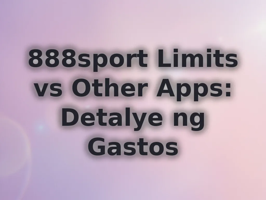 Limitasyon sa gastos